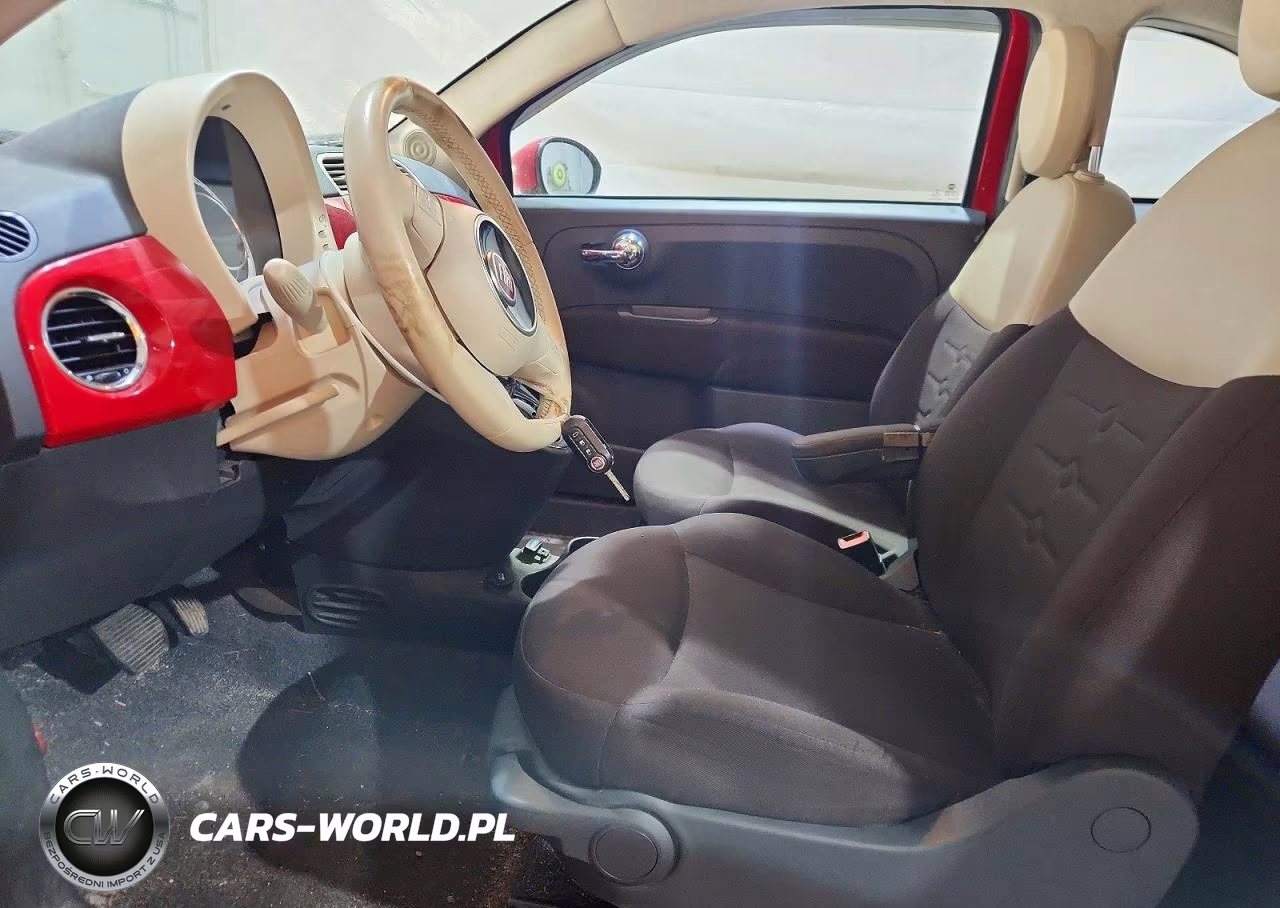 2015 Fiat 500 VIN:3C3CFFAR3FT568898 - 7