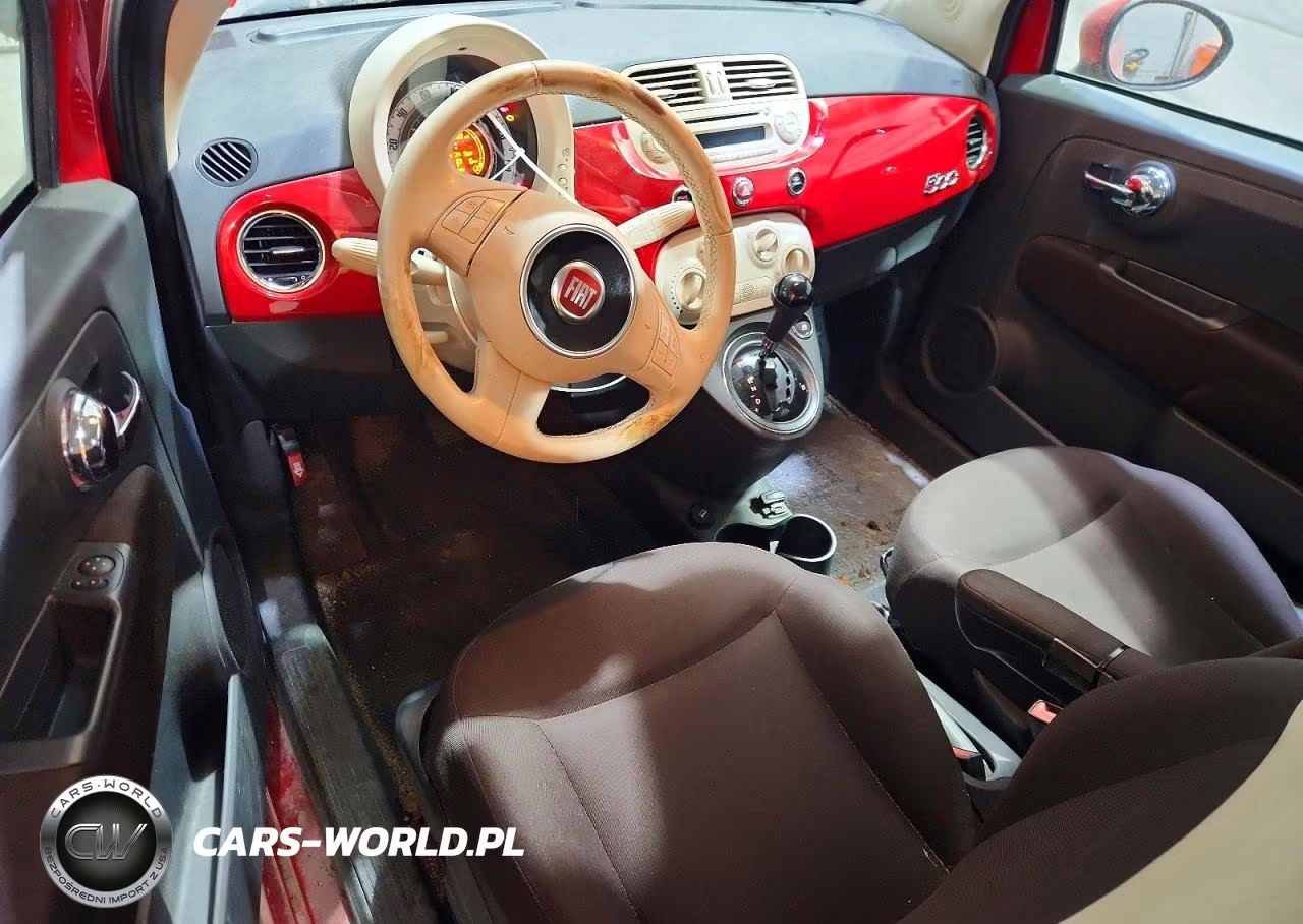 2015 Fiat 500 VIN:3C3CFFAR3FT568898 - 8