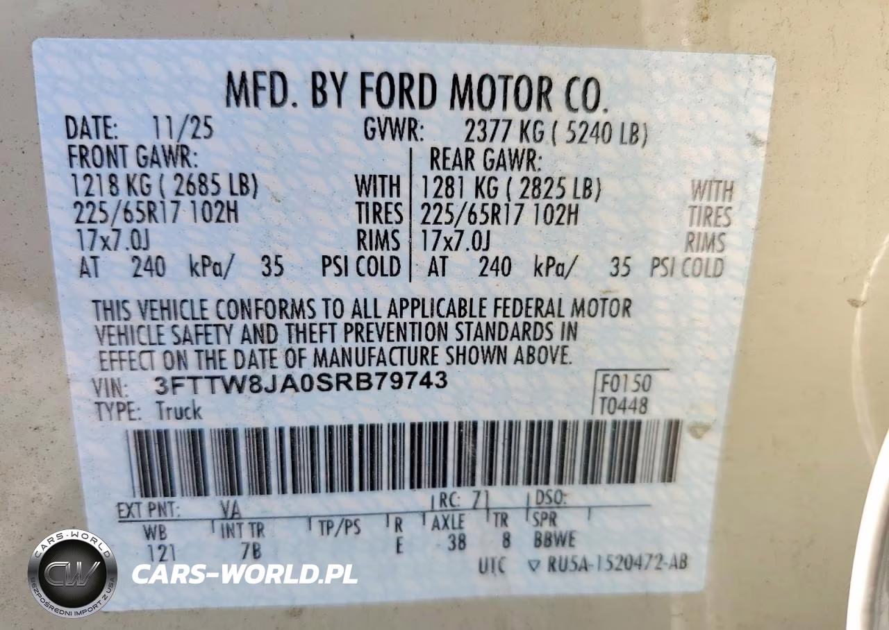 2025 Ford Maverick Xlt VIN:3FTTW8JA0SRB79743 - 13