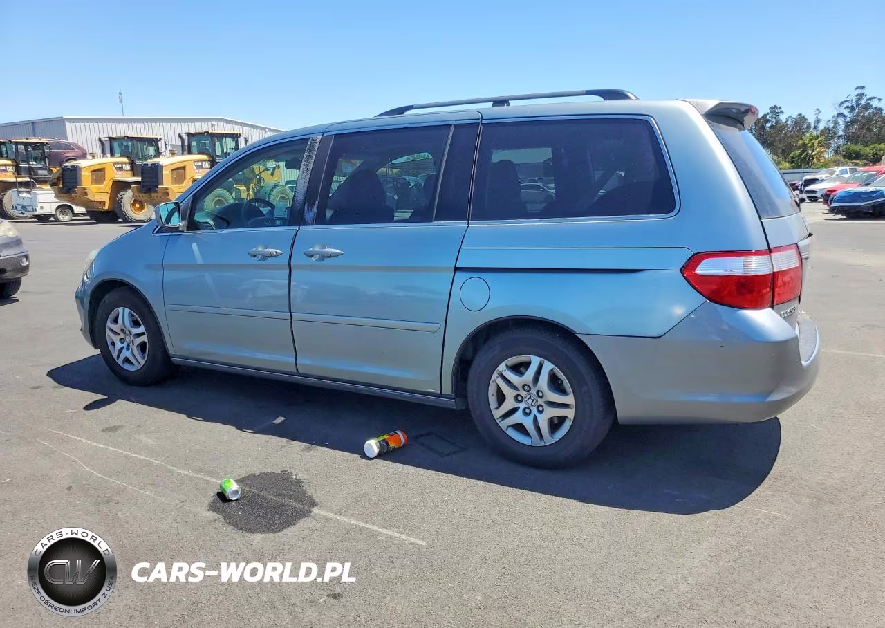 2006 Honda Odyssey Exl VIN:5FNRL38646B007763 - 2