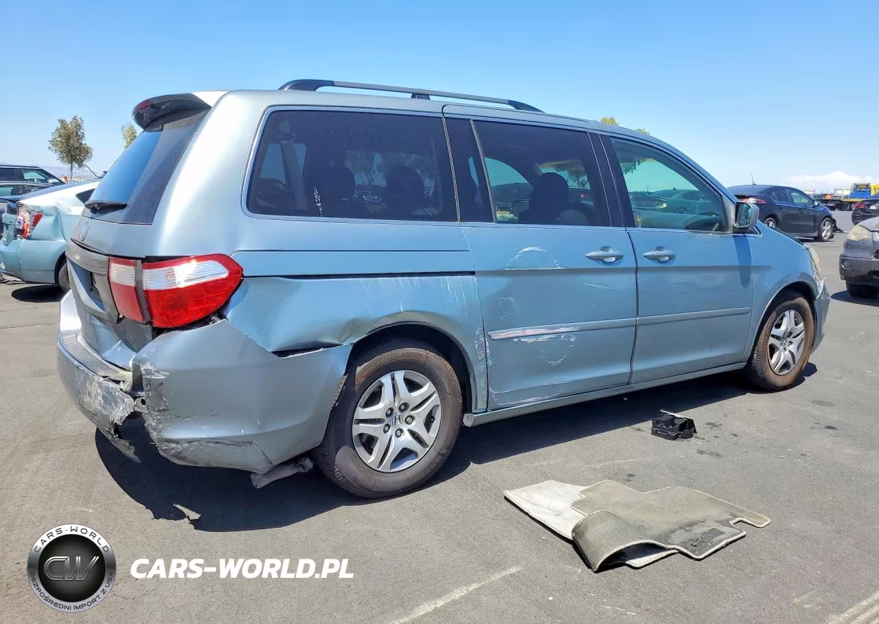2006 Honda Odyssey Exl VIN:5FNRL38646B007763 - 3