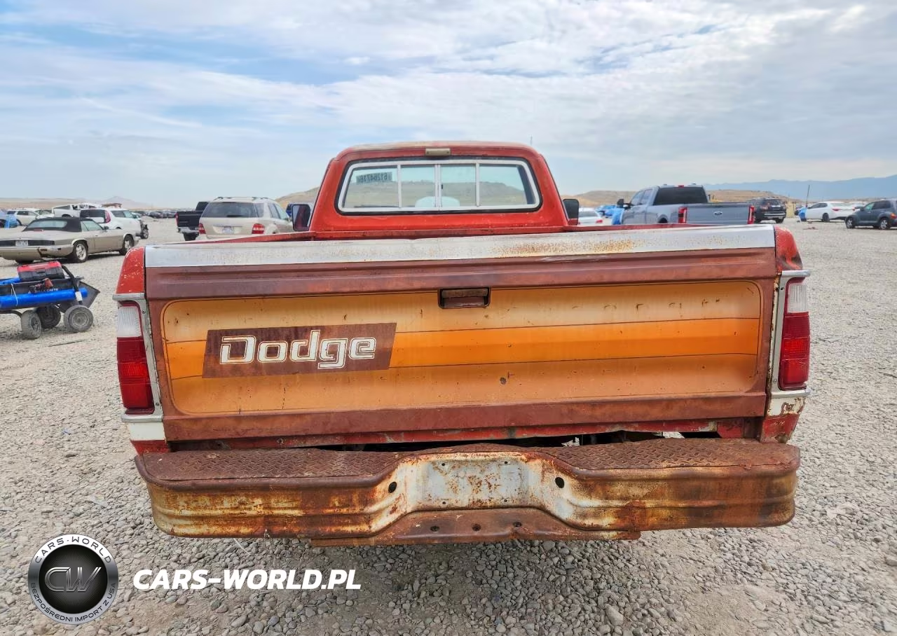 1979 Dodg D150 Pickup VIN:W14JE9S206860 - 6