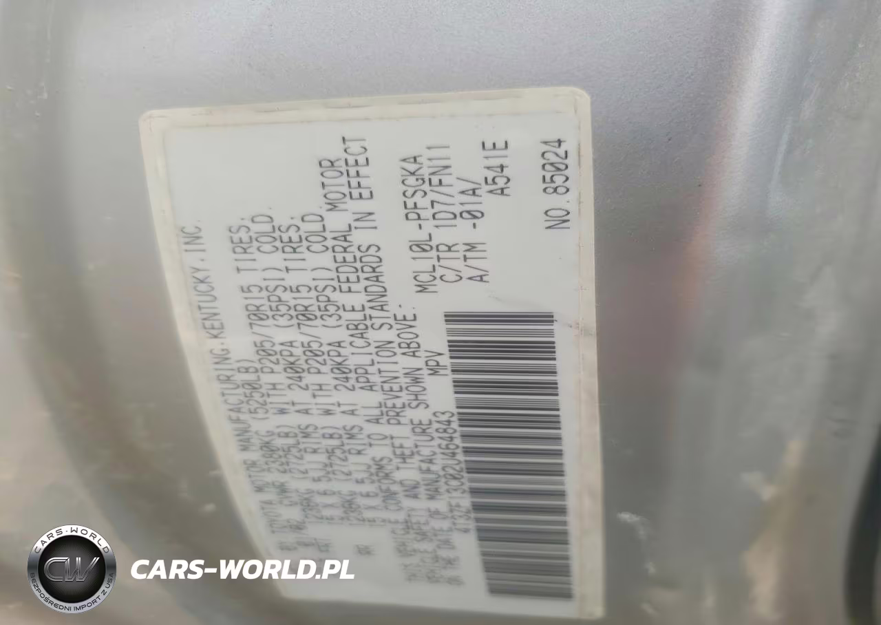 2002 Toyota Sienna Le VIN:4T3ZF13C02U464843 - 13