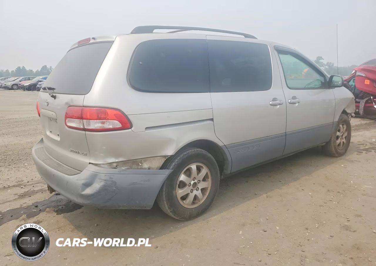 2002 Toyota Sienna Le VIN:4T3ZF13C02U464843 - 3