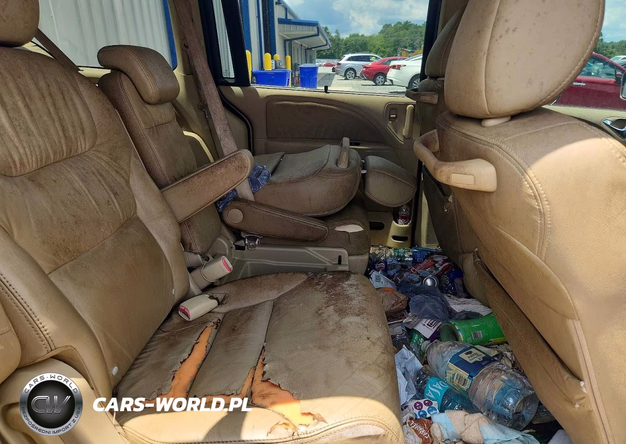 2010 Honda Odyssey Exl VIN:5FNRL3H78AB048043 - 11