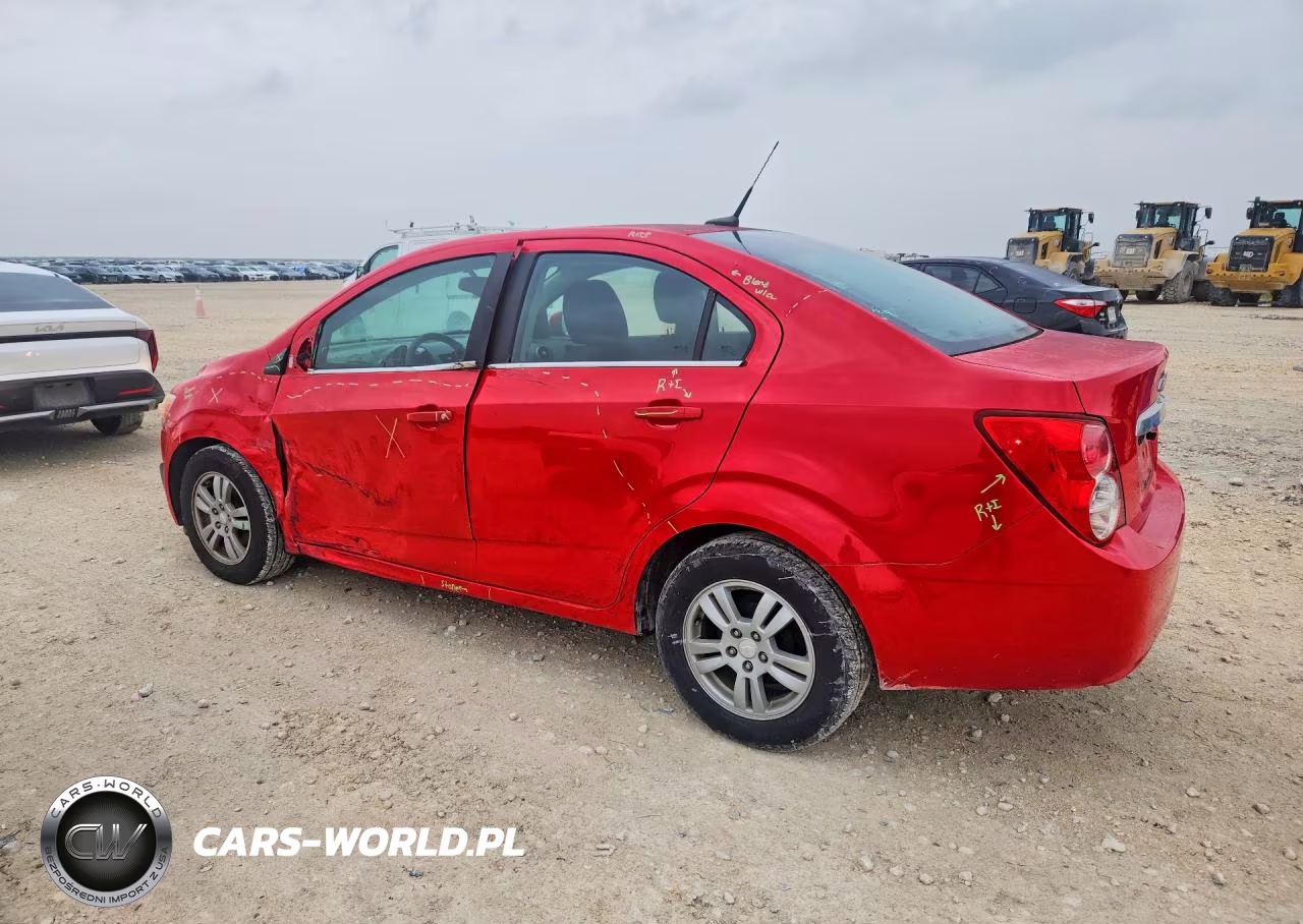 2014 Chevrolet Sonic Lt VIN:1G1JC5SB6E4151313 - 2