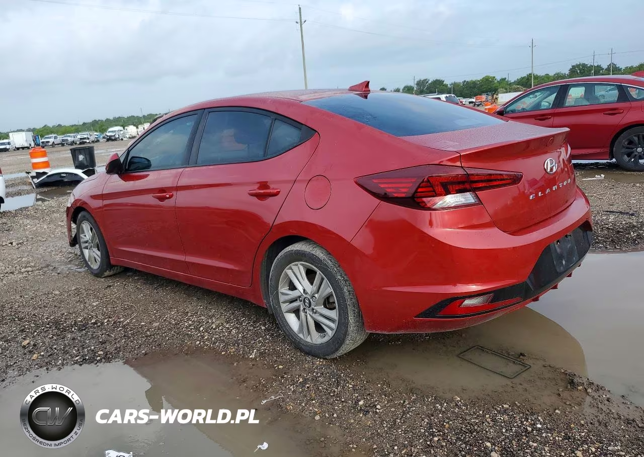 2019 Hyundai Elantra Sel VIN:5NPD84LF8KH420158 - 2