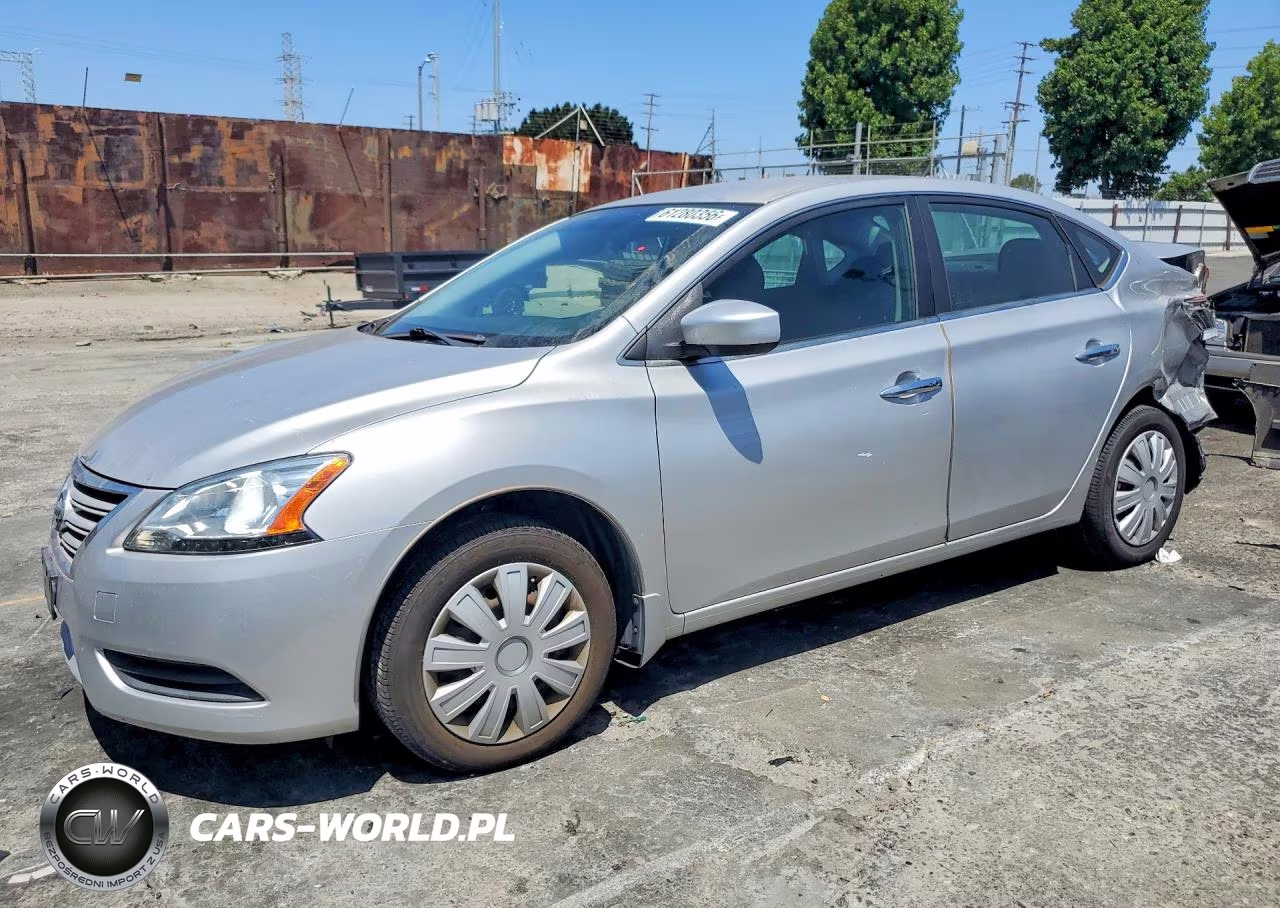2015 Nissan Sentra Sv VIN:3N1AB7AP0FY323680 - 1