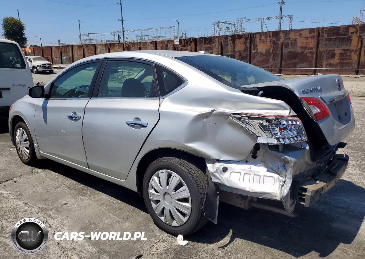 2015 Nissan Sentra Sv VIN:3N1AB7AP0FY323680 - 2