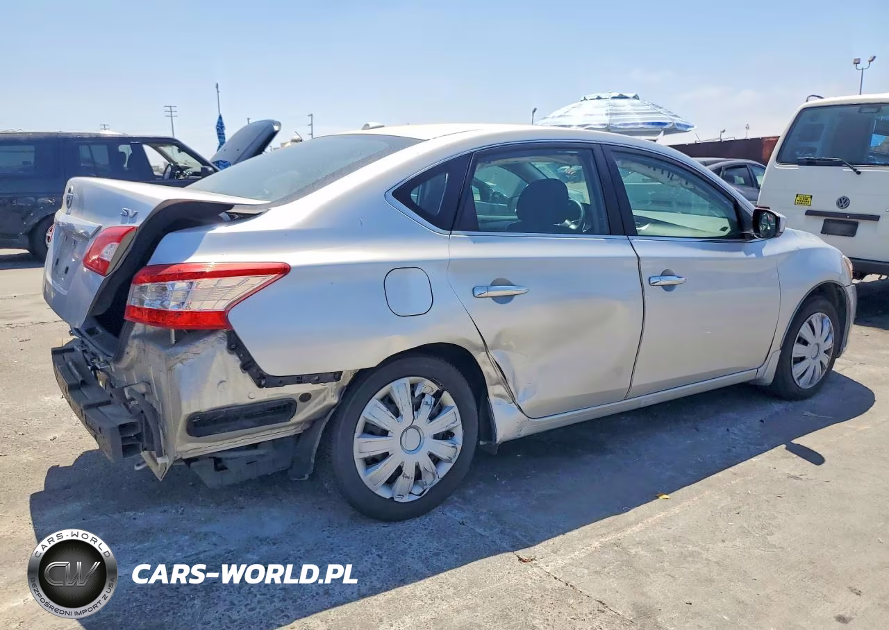 2015 Nissan Sentra Sv VIN:3N1AB7AP0FY323680 - 3