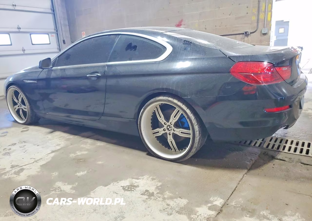 2012 BMW 650 I VIN:WBALX3C52CDV77608 - 2