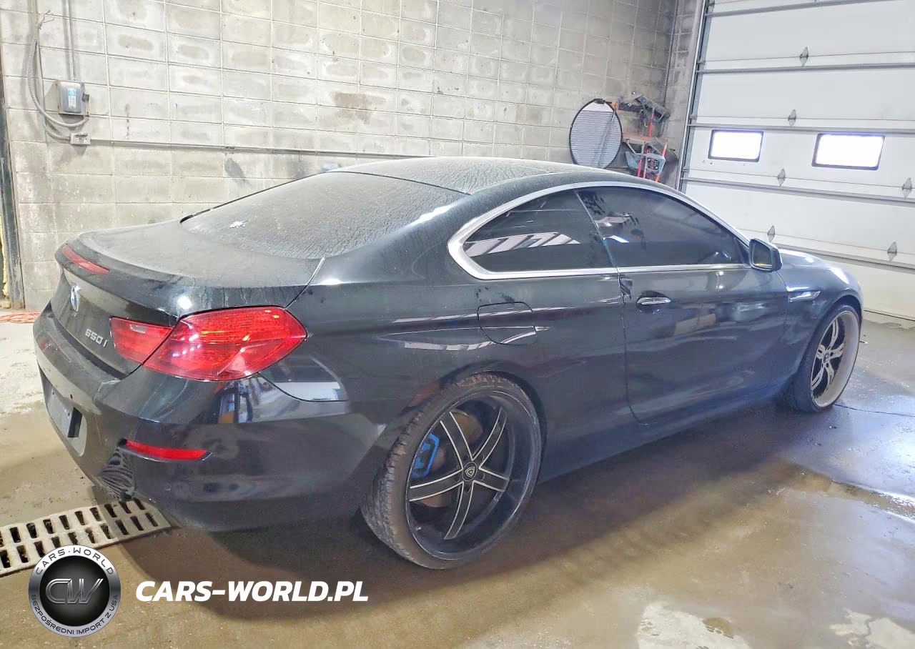 2012 BMW 650 I VIN:WBALX3C52CDV77608 - 3