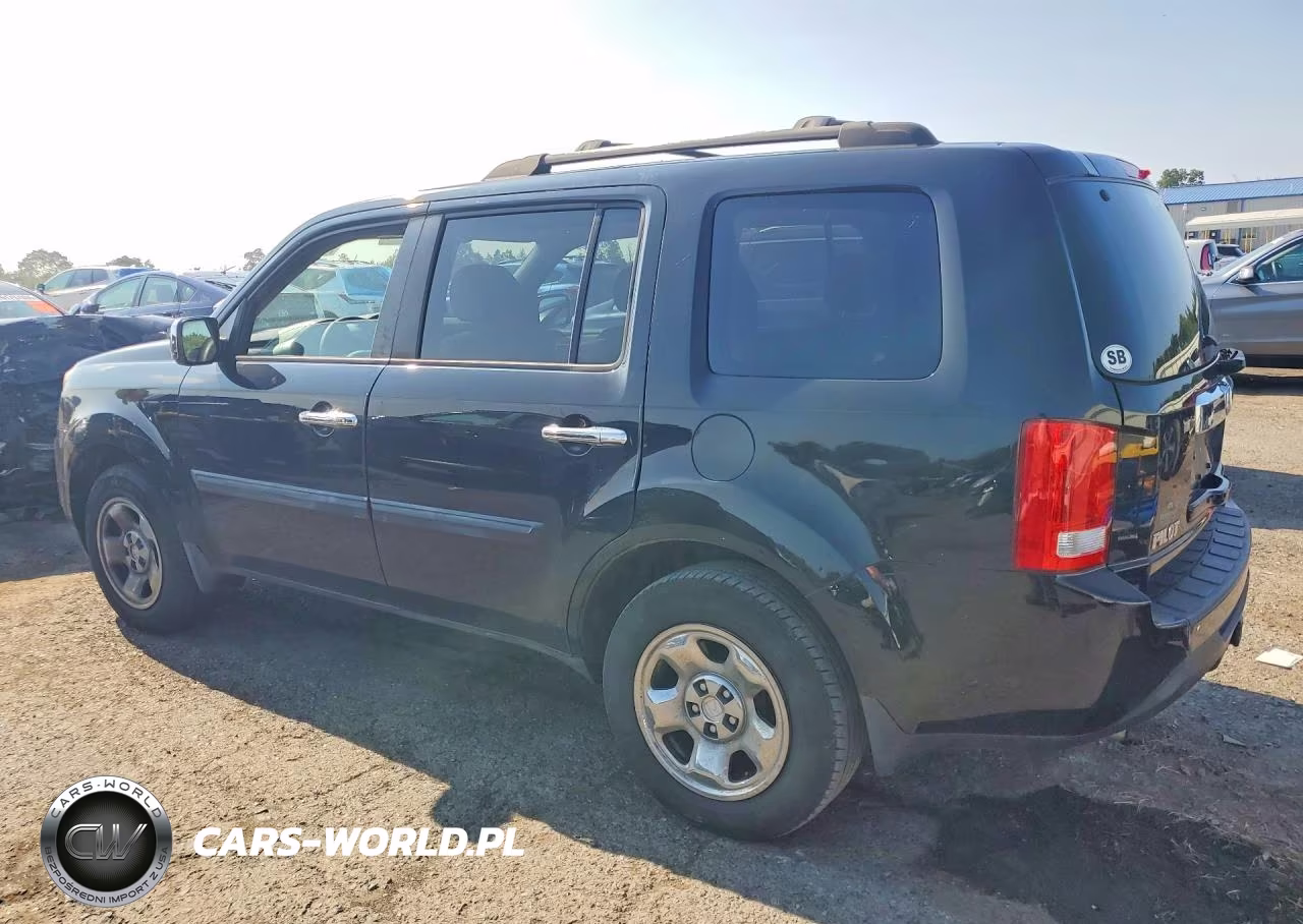 2013 Honda Pilot Lx VIN:5FNYF4H25DB036224 - 2