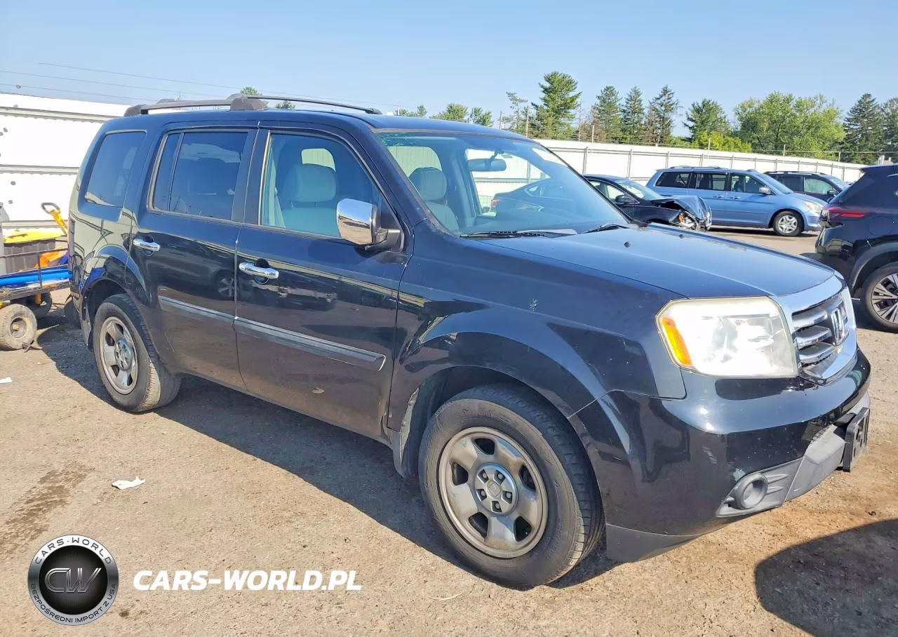 2013 Honda Pilot Lx VIN:5FNYF4H25DB036224 - 4
