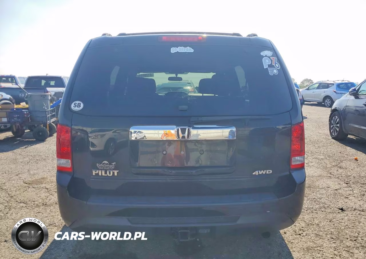 2013 Honda Pilot Lx VIN:5FNYF4H25DB036224 - 6