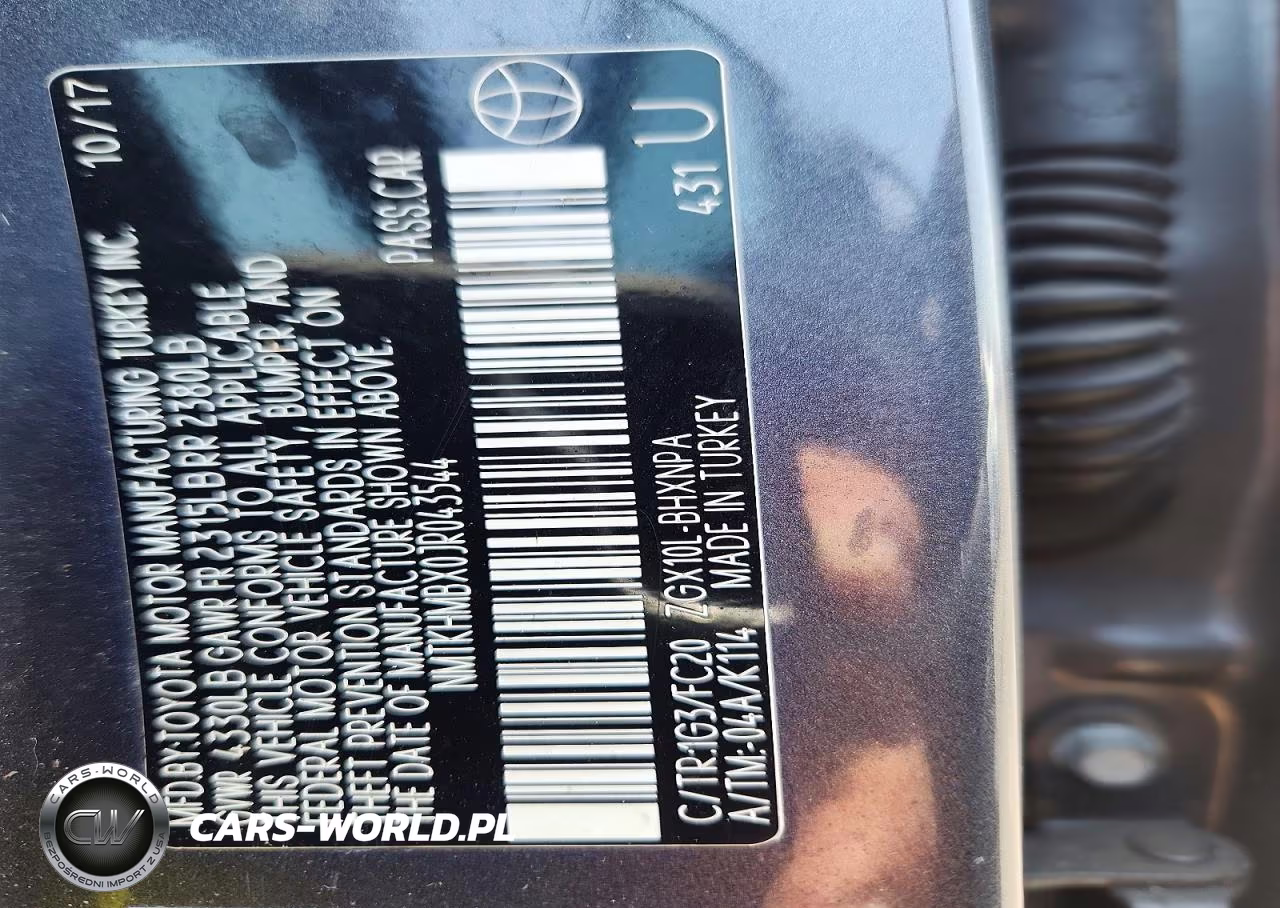 2018 Toyota C-Hr Xle VIN:NMTKHMBX0JR043544 - 13