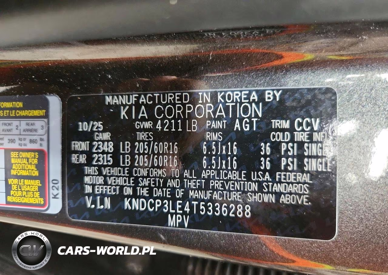 2026 Kia Niro Lx VIN:KNDCP3LE4T5336288 - 14