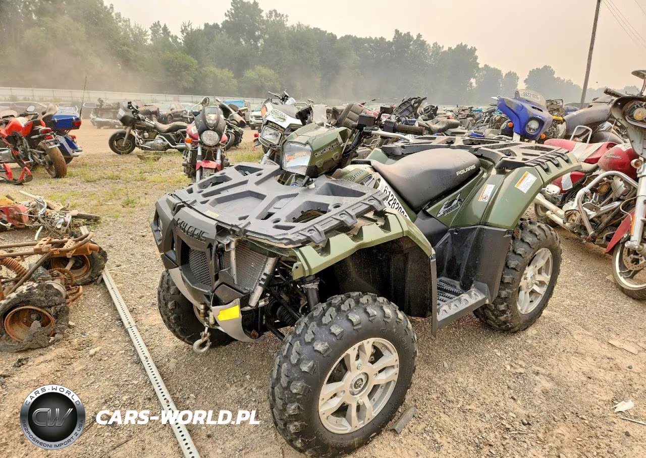 2009 Polaris Sportsman 570 Efi VIN:4XAZX55AX9A558129 - 2