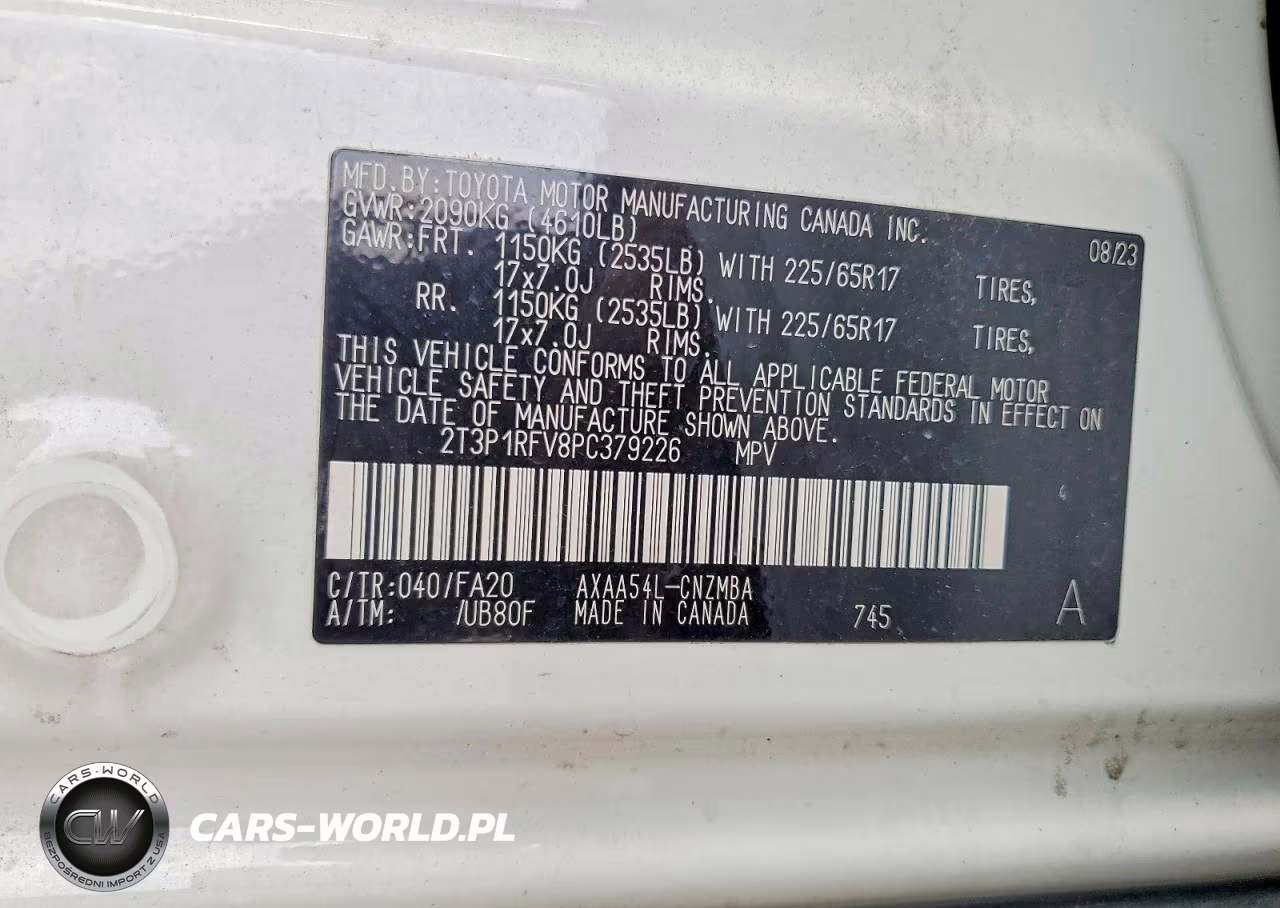 2023 Toyota Rav4 Xle VIN:2T3P1RFV8PC379226 - 13