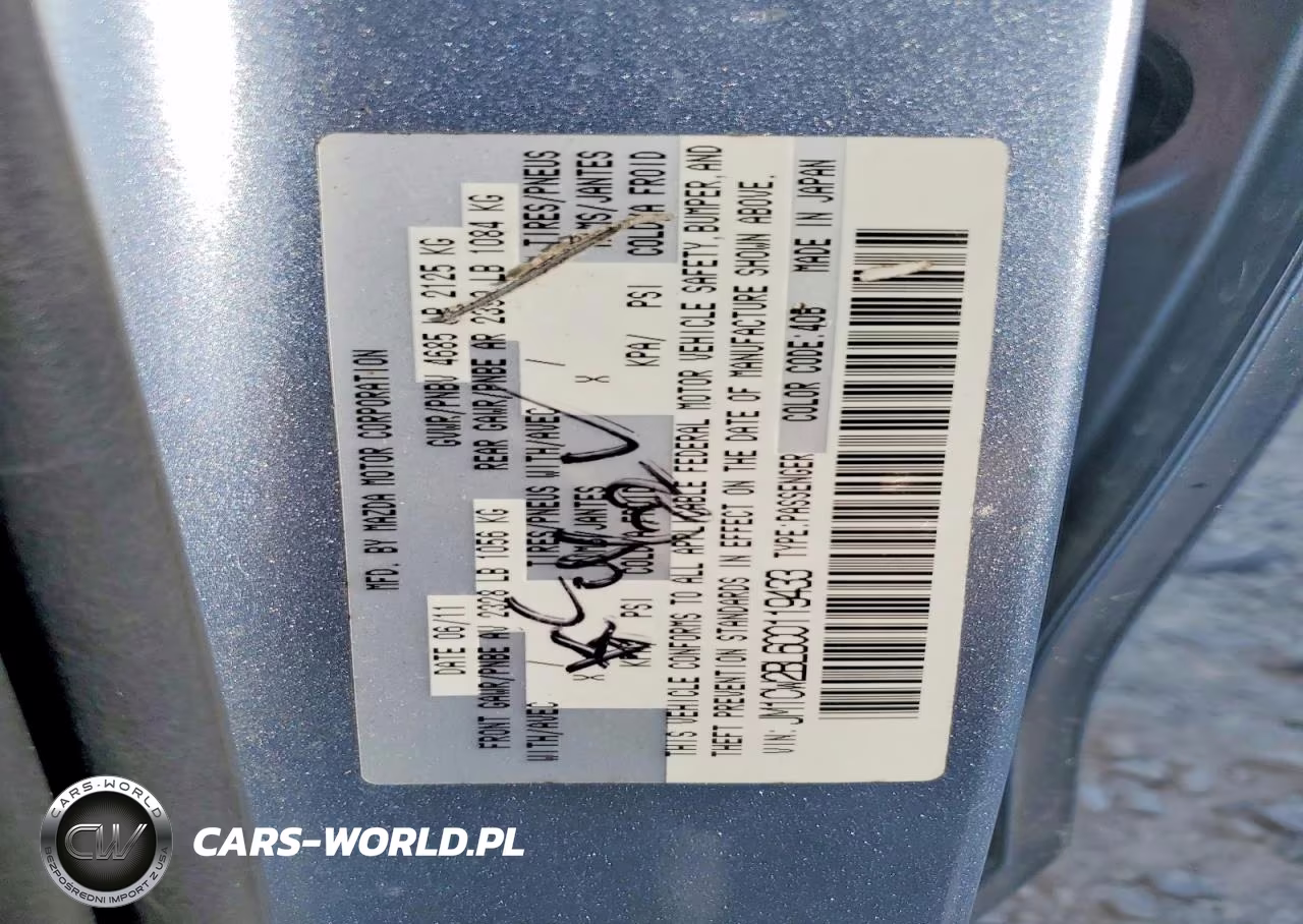 2012 Mazda 5 VIN:JM1CW2BL6C0119433 - 13