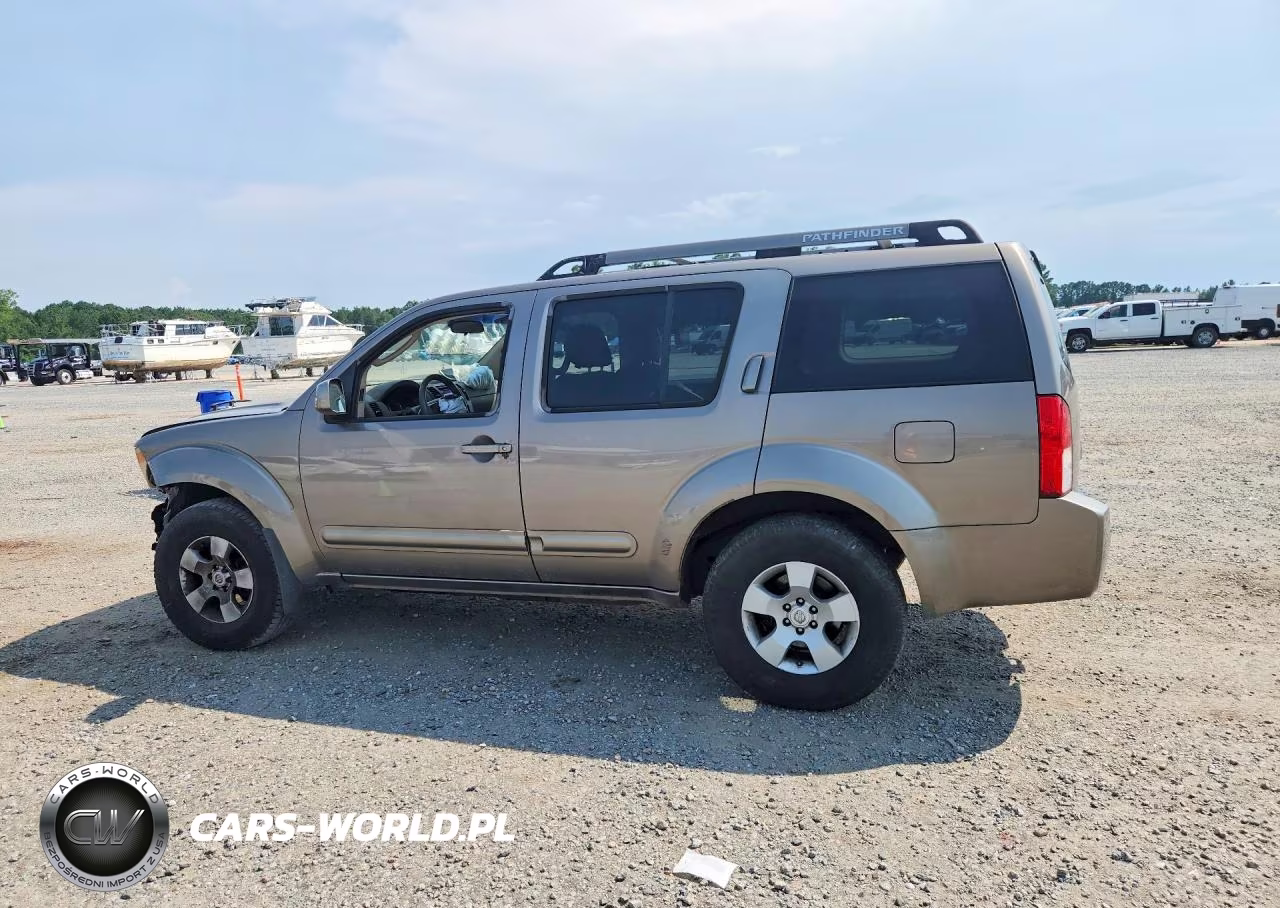 2005 Nissan Pathfinder Xe VIN:5N1AR18W75C747296 - 2