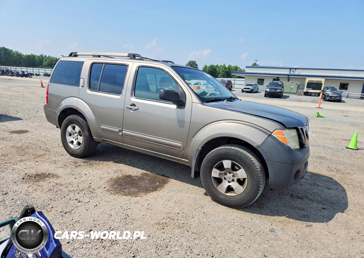 2005 Nissan Pathfinder Xe VIN:5N1AR18W75C747296 - 4