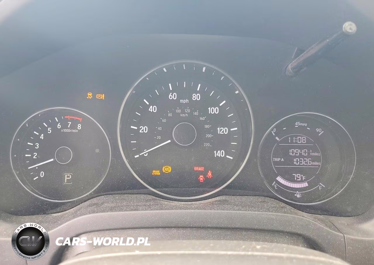 2019 Honda Hr-V Lx VIN:3CZRU6H31KG723538 - 9