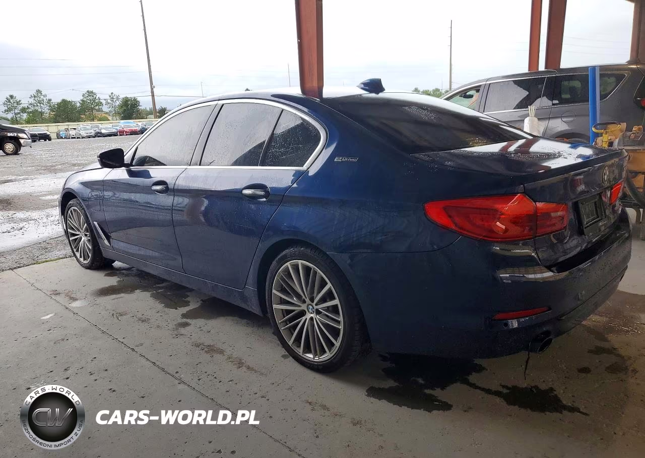 2018 BMW 530E VIN:WBAJA9C59JB033577 - 2