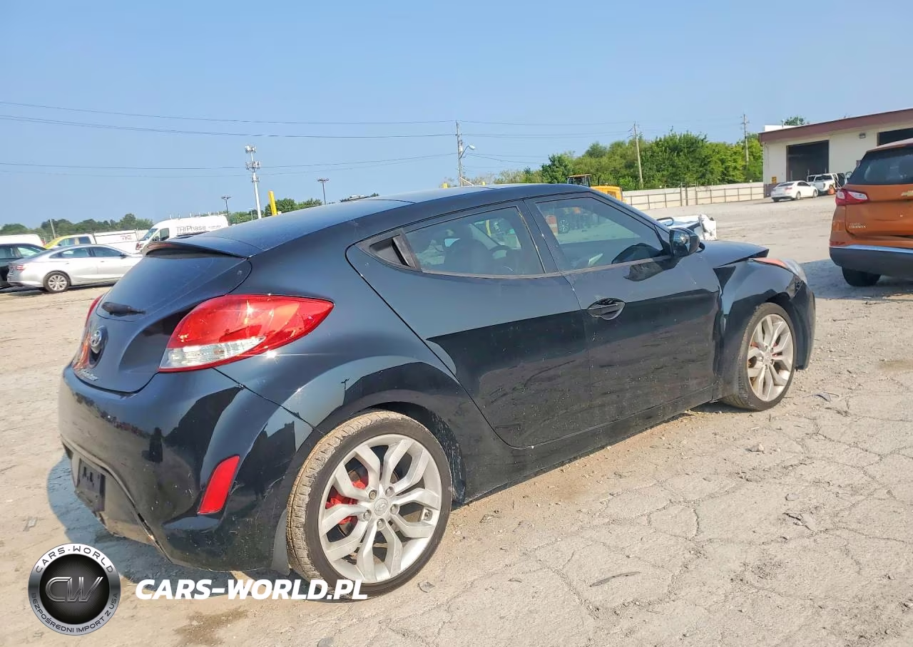 2012 Hyundai Veloster VIN:KMHTC6AD3CU082680 - 3