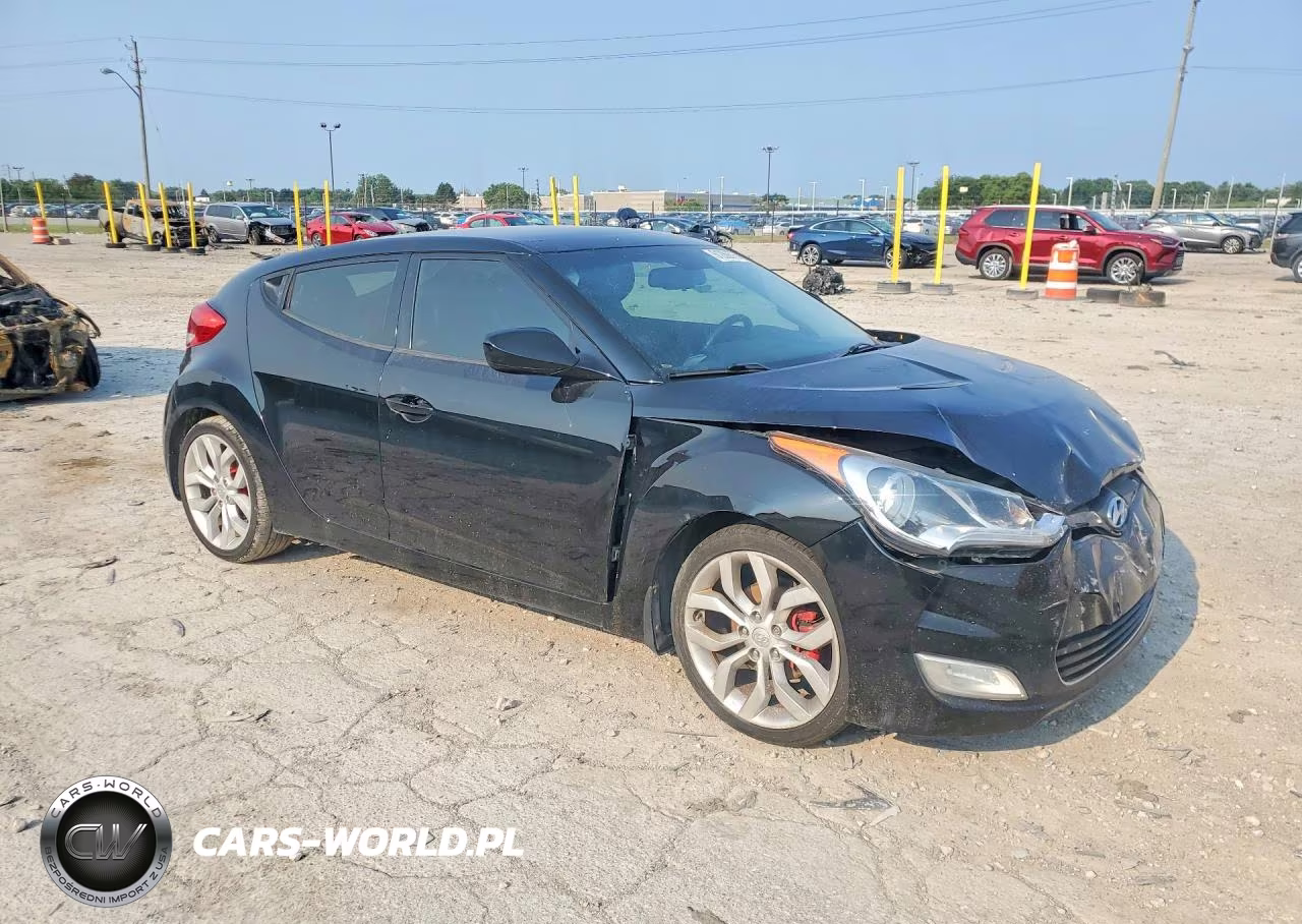 2012 Hyundai Veloster VIN:KMHTC6AD3CU082680 - 4