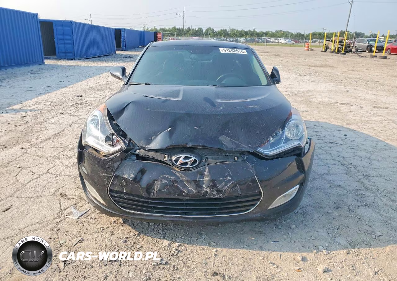 2012 Hyundai Veloster VIN:KMHTC6AD3CU082680 - 5