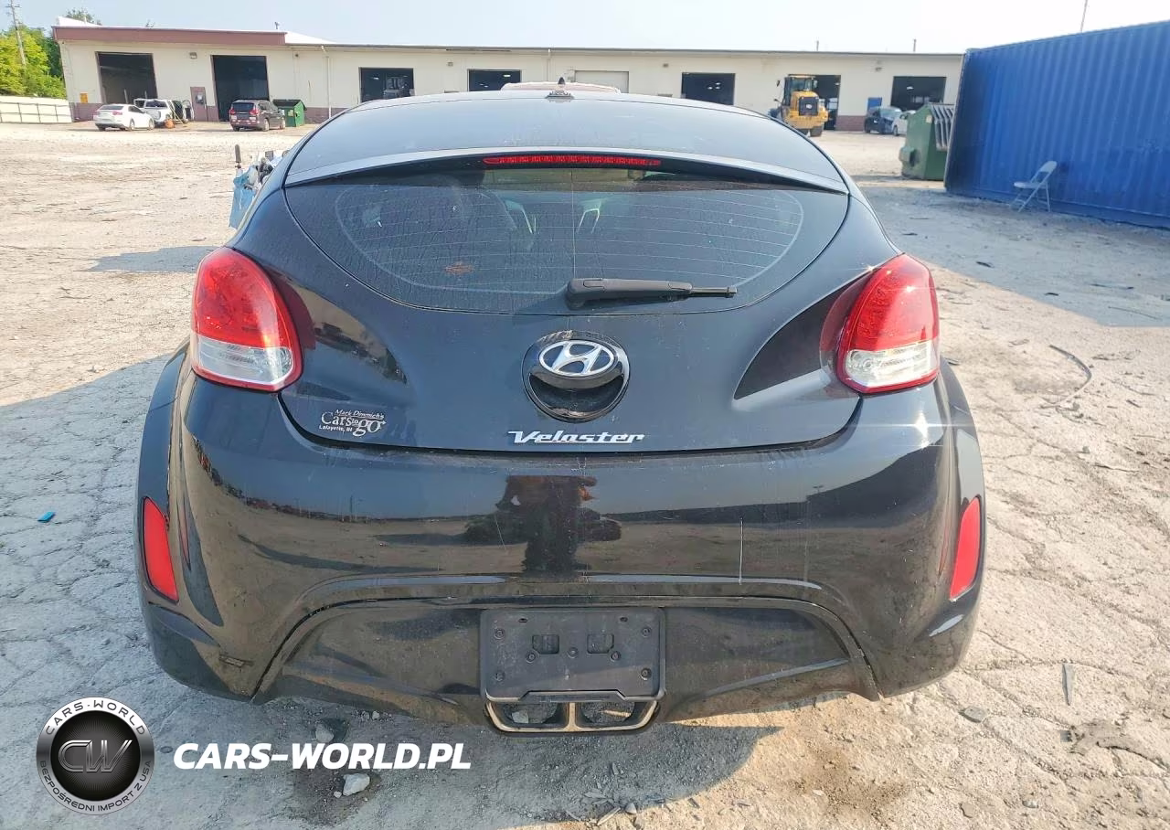 2012 Hyundai Veloster VIN:KMHTC6AD3CU082680 - 6