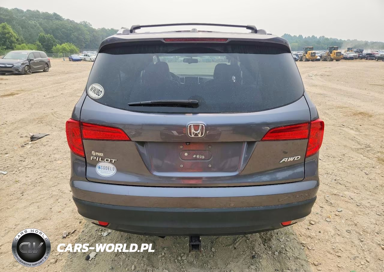 2016 Honda Pilot Exln VIN:5FNYF6H70GB126375 - 6