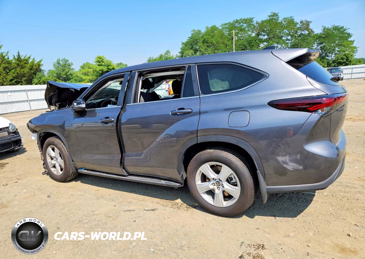 2025 Toyota Highlander Le VIN:5TDKDRBH4SS582852 - 2