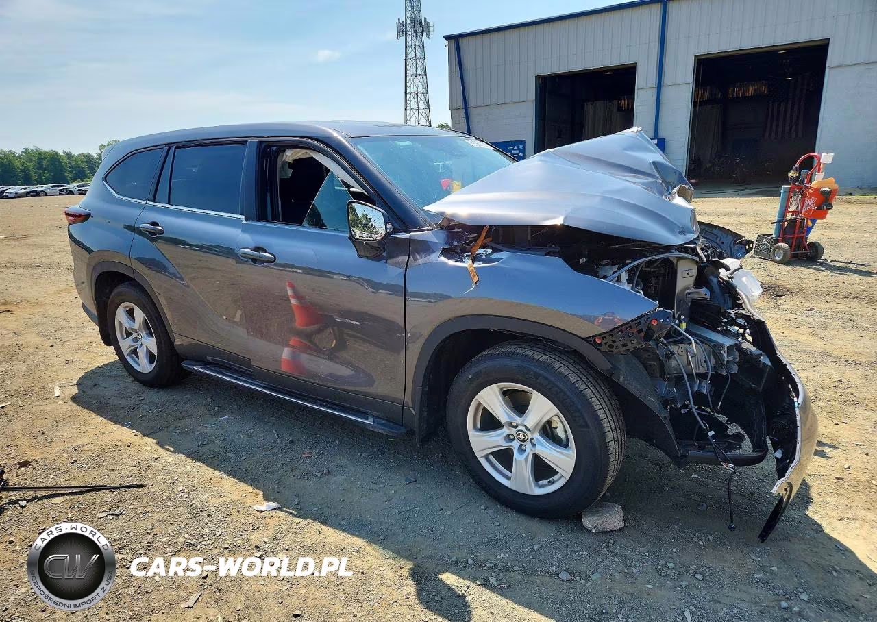 2025 Toyota Highlander Le VIN:5TDKDRBH4SS582852 - 4