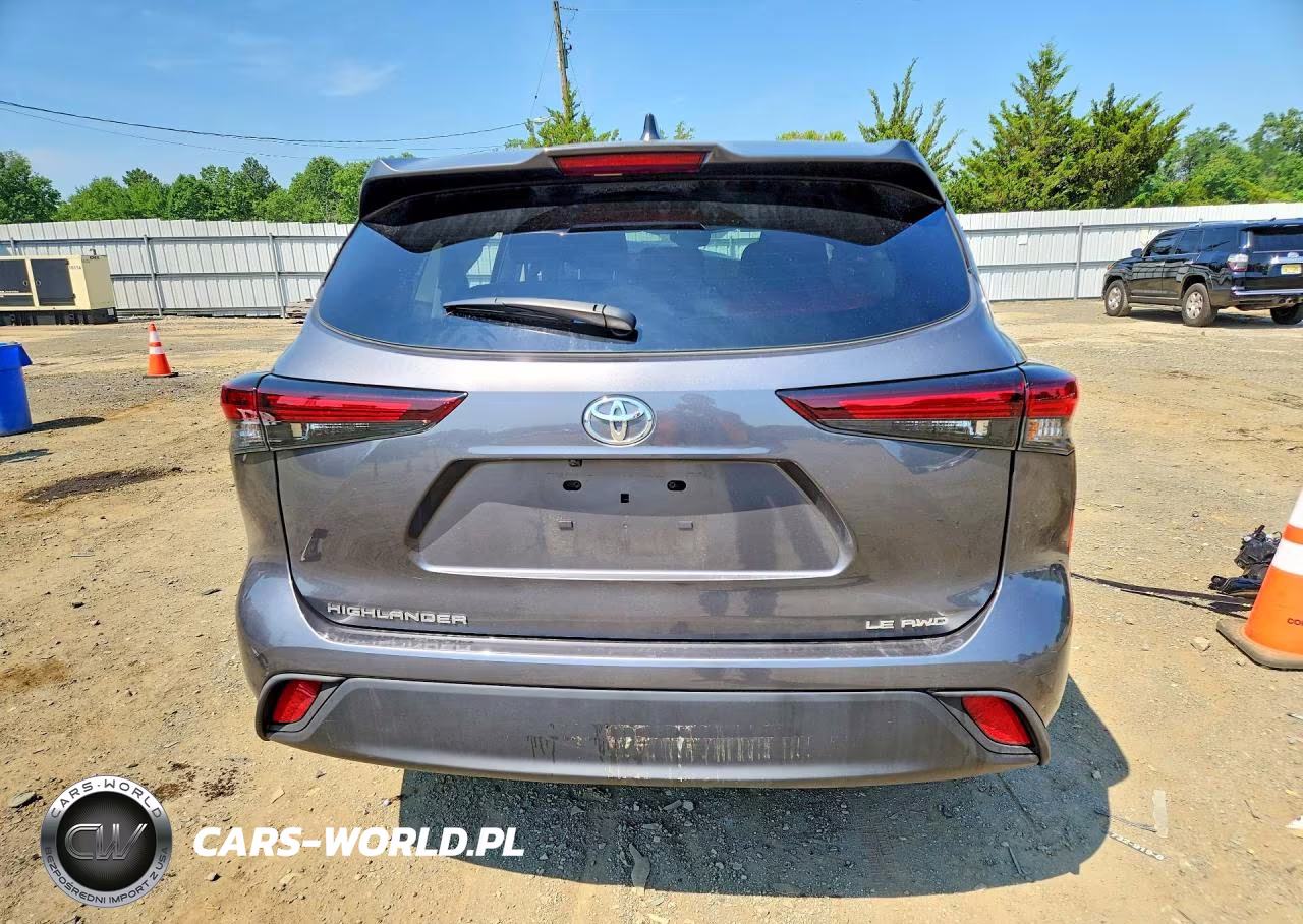 2025 Toyota Highlander Le VIN:5TDKDRBH4SS582852 - 6