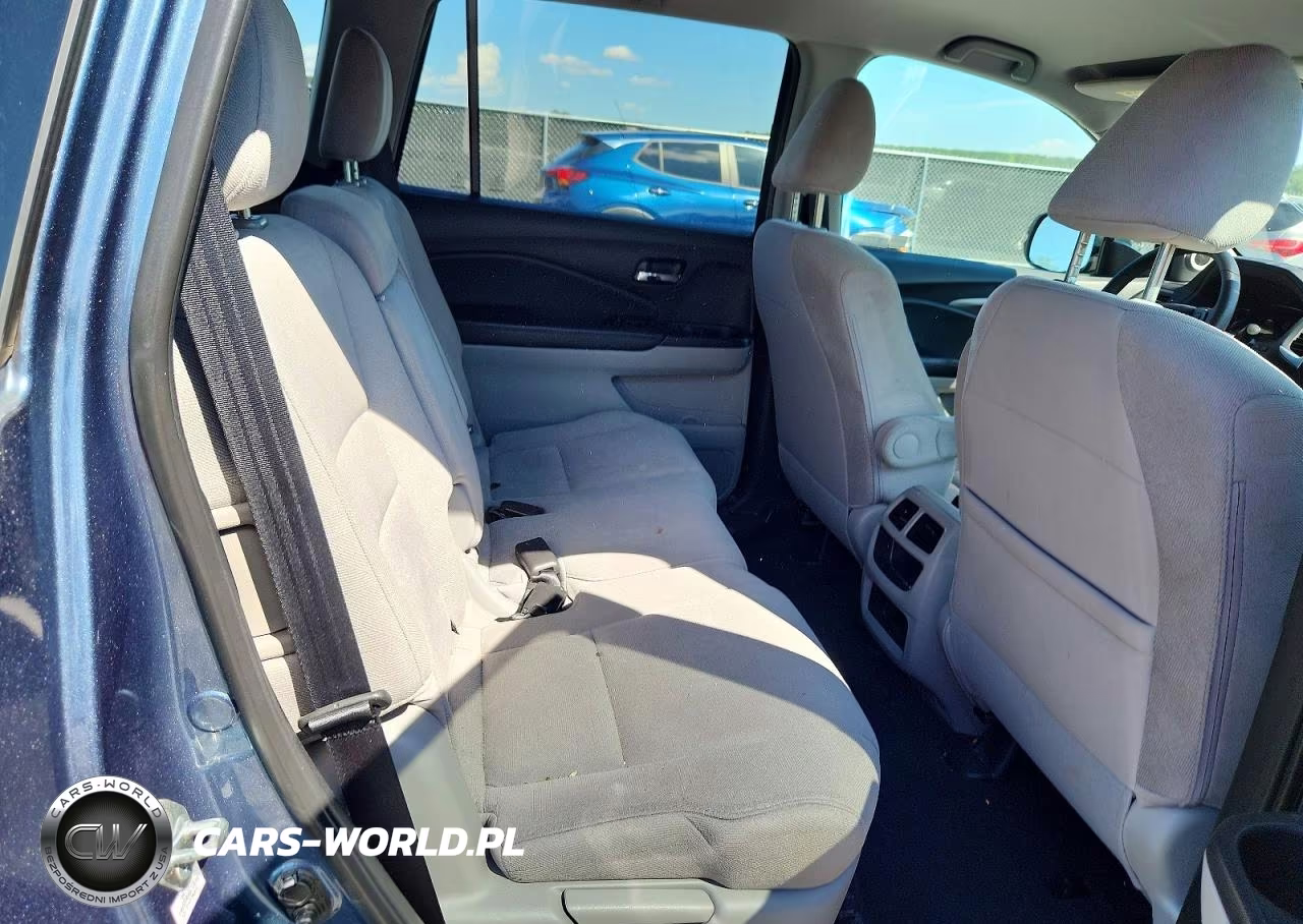 2019 Honda Pilot Lx VIN:5FNYF5H17KB033013 - 11