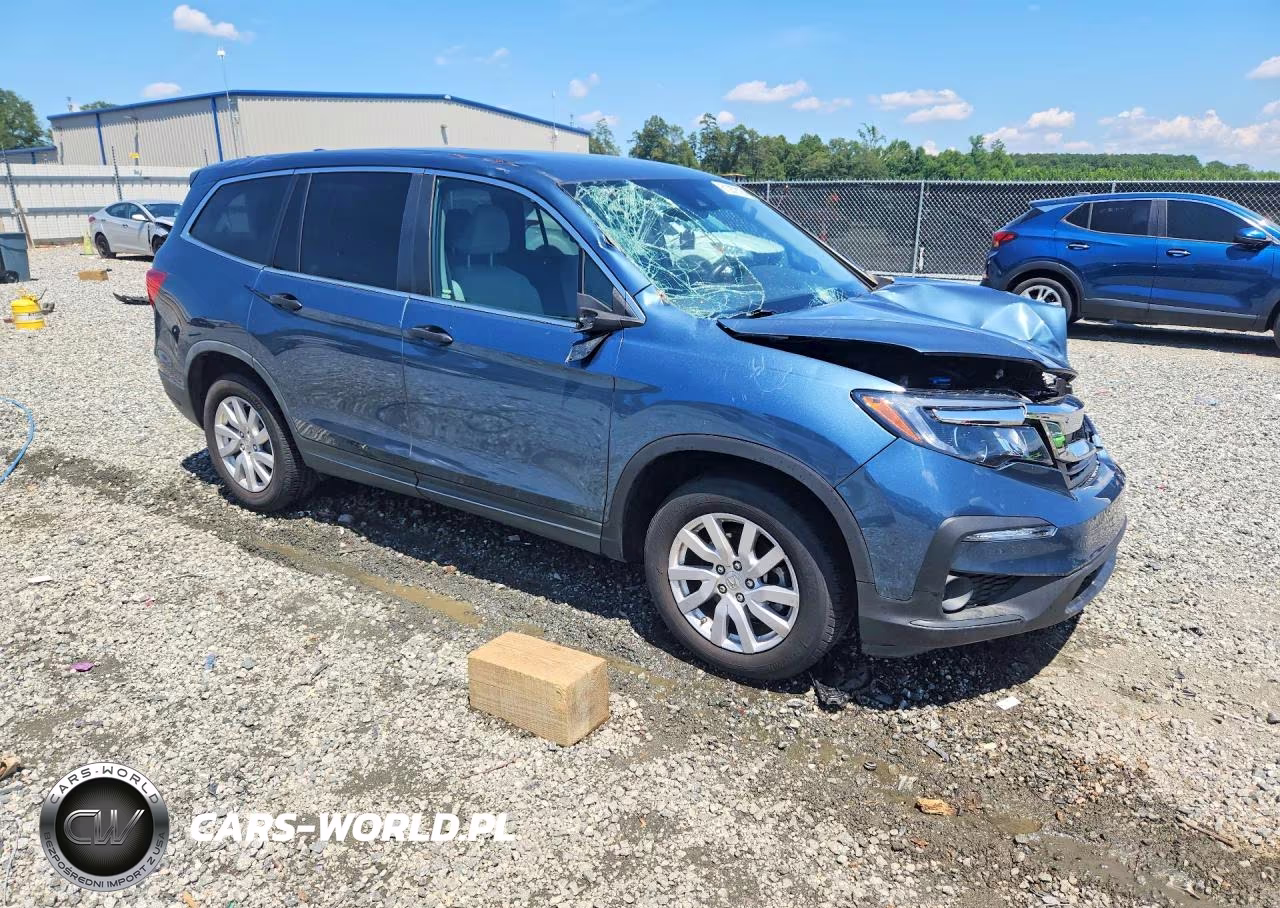 2019 Honda Pilot Lx VIN:5FNYF5H17KB033013 - 4