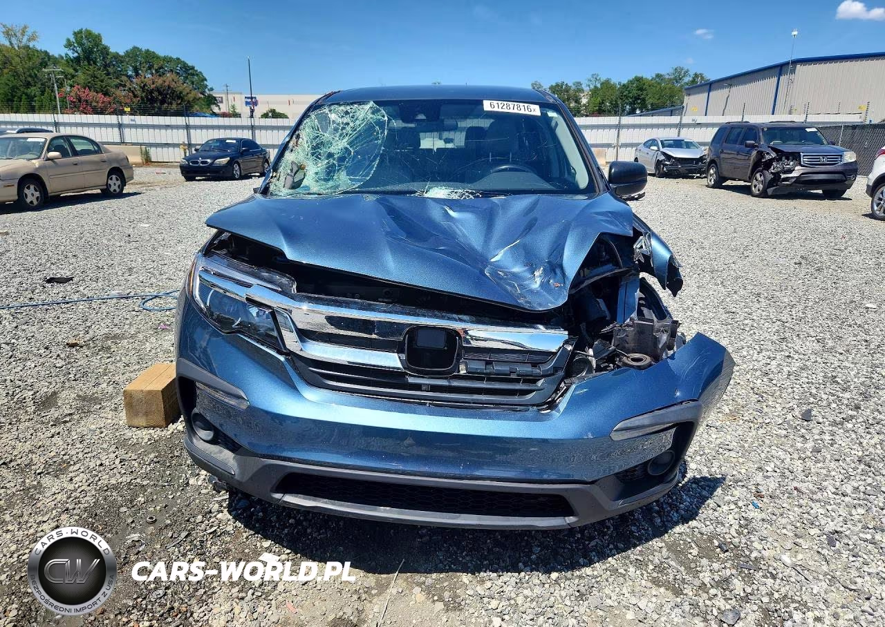 2019 Honda Pilot Lx VIN:5FNYF5H17KB033013 - 5