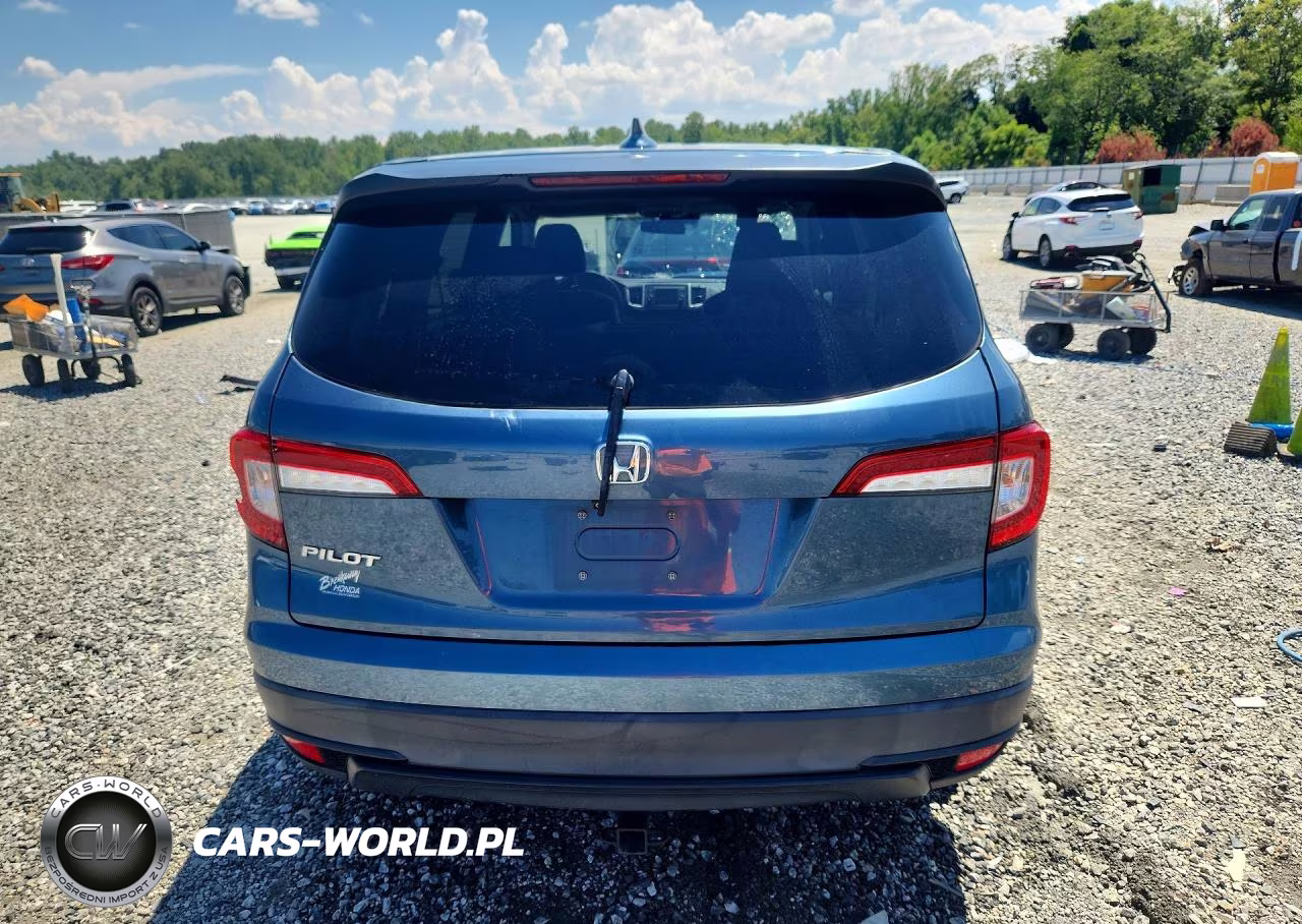 2019 Honda Pilot Lx VIN:5FNYF5H17KB033013 - 6