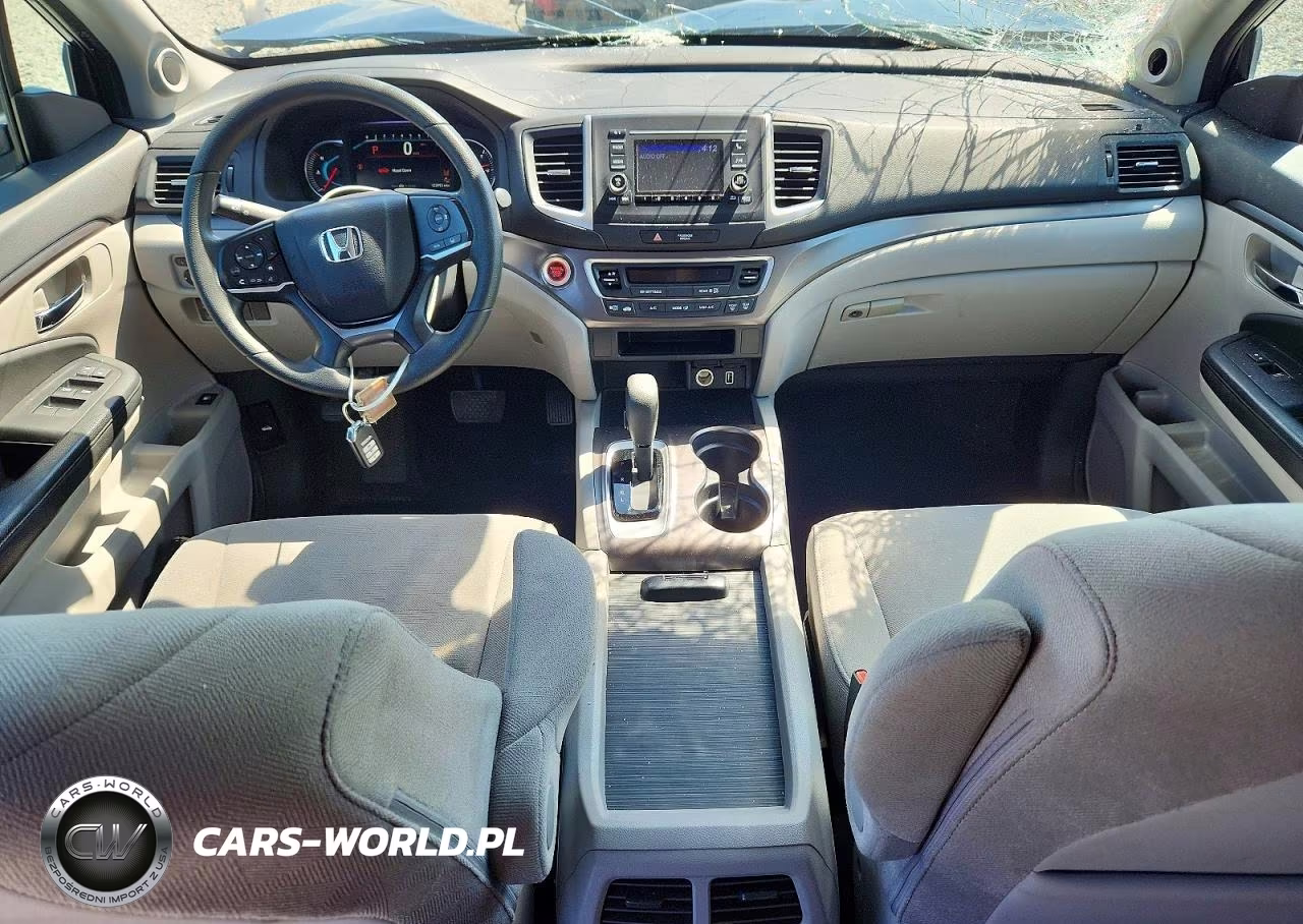 2019 Honda Pilot Lx VIN:5FNYF5H17KB033013 - 8
