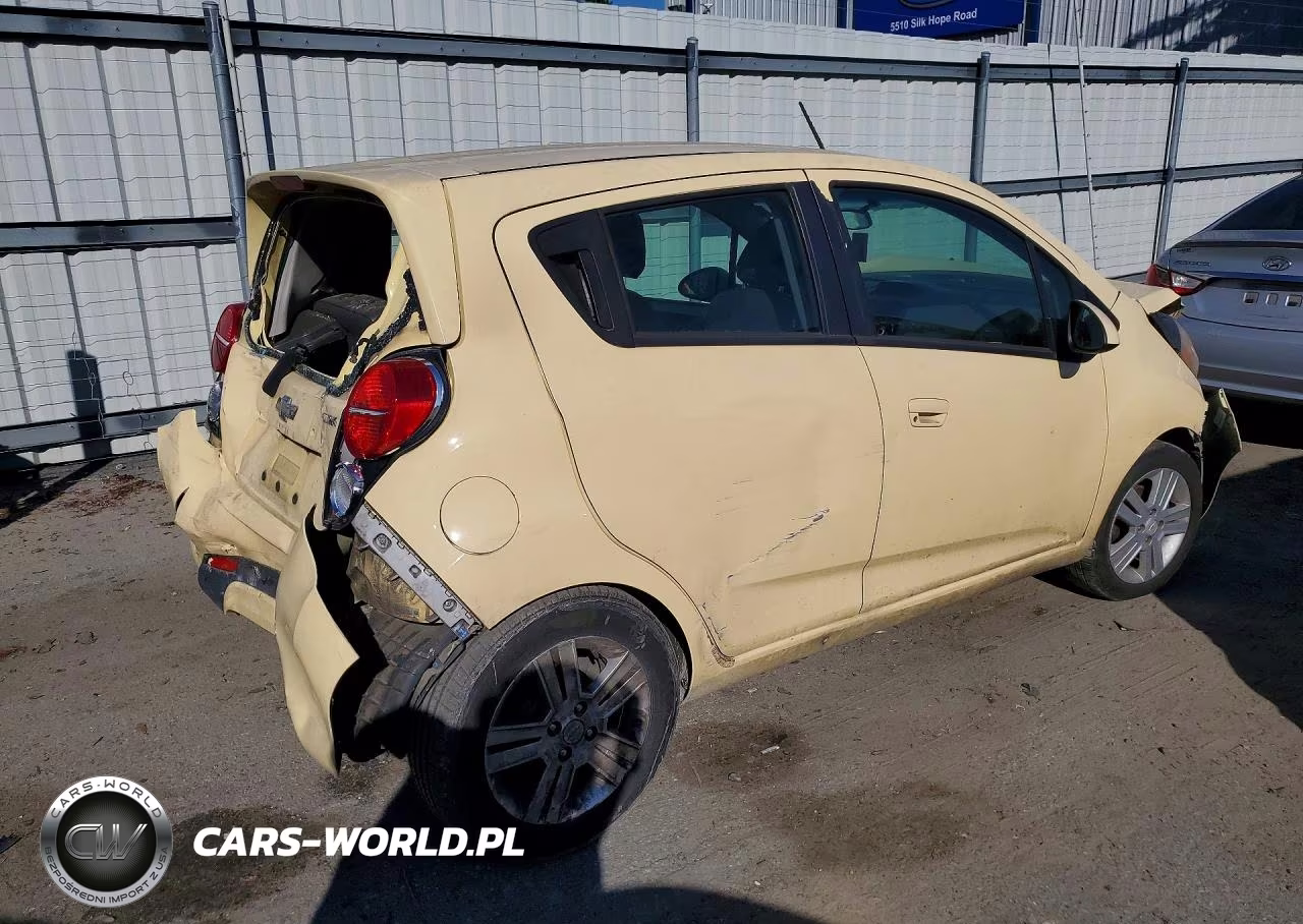 2013 Chevrolet Spark Ls VIN:KL8CB6S92DC554143 - 3