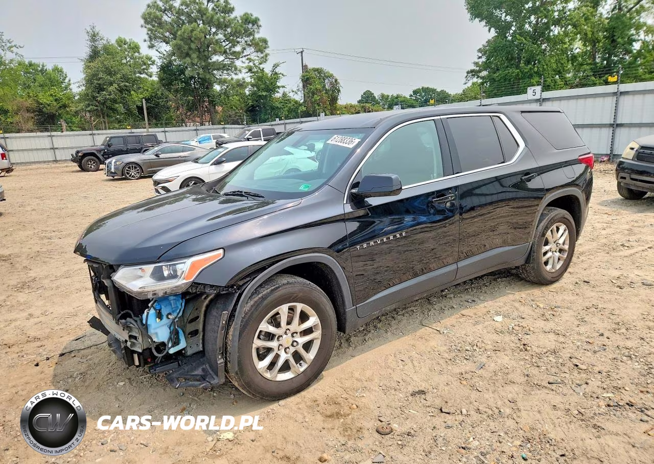 2020 Chevrolet Traverse Ls VIN:1GNERFKWXLJ313868 - 1