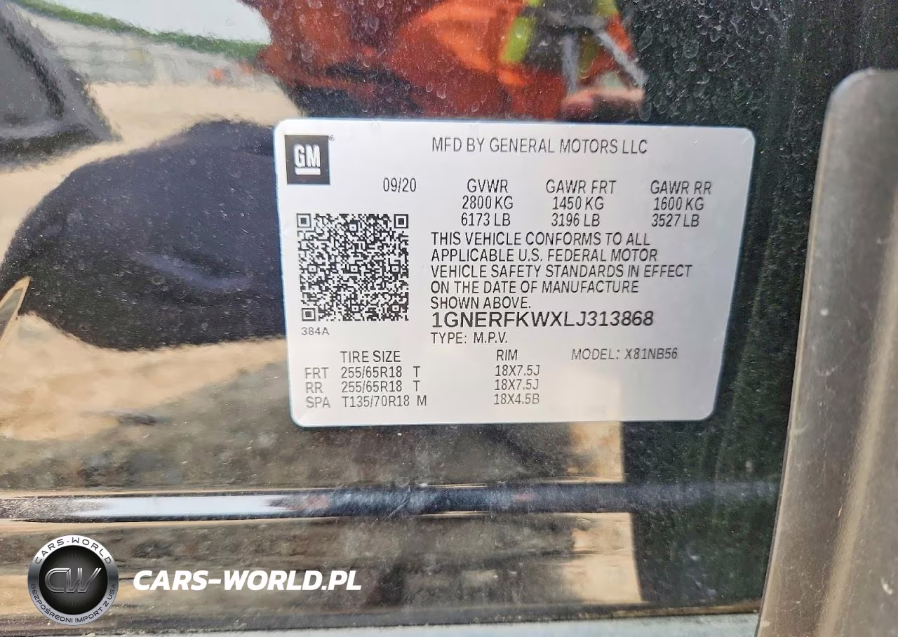 2020 Chevrolet Traverse Ls VIN:1GNERFKWXLJ313868 - 13