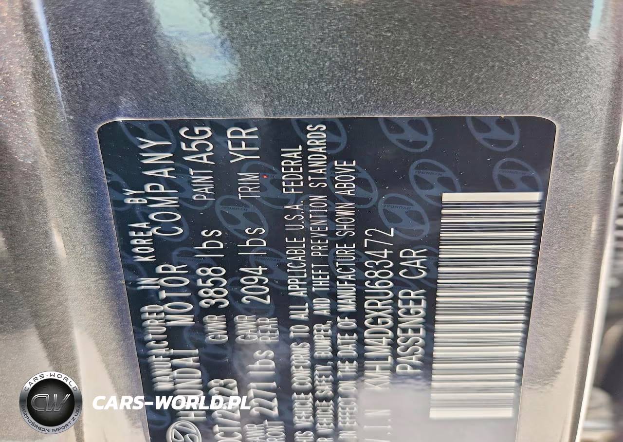 2024 HYUNDAI ELANTRA SEL VIN:KMHLM4DGXRU683472 - 14