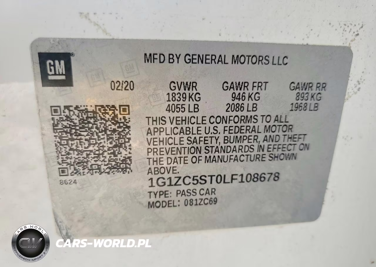 2020 Chevrolet Malibu Ls VIN:1G1ZC5ST0LF108678 - 12