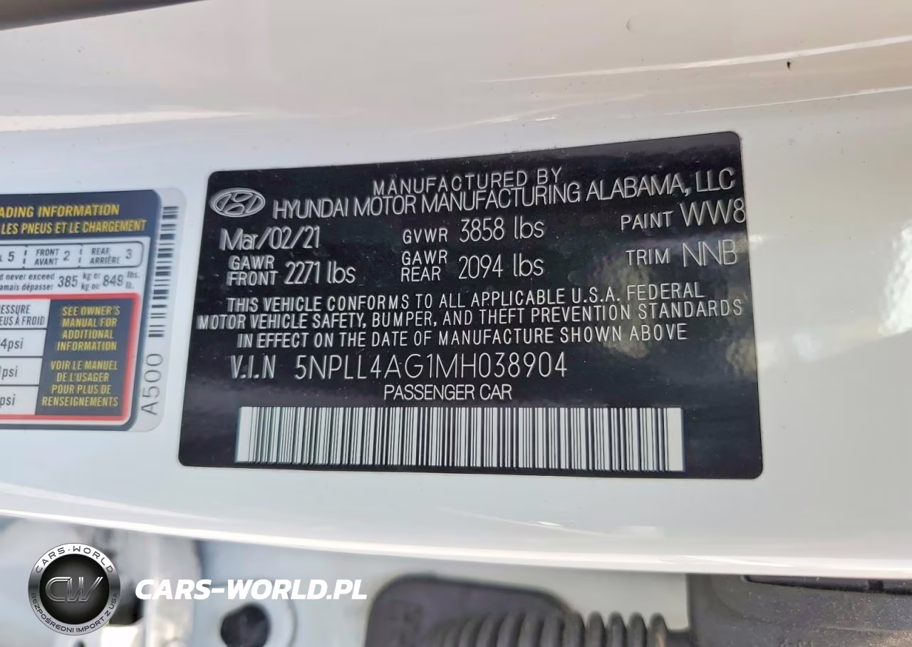 2021 Hyundai Elantra Se VIN:5NPLL4AG1MH038904 - 12