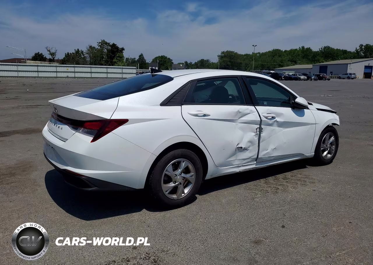2021 Hyundai Elantra Se VIN:5NPLL4AG1MH038904 - 3