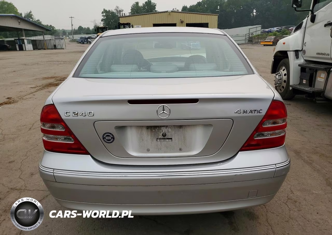 2004 Mercedes-Benz C 240 4Matic VIN:WDBRF81J64F552292 - 6