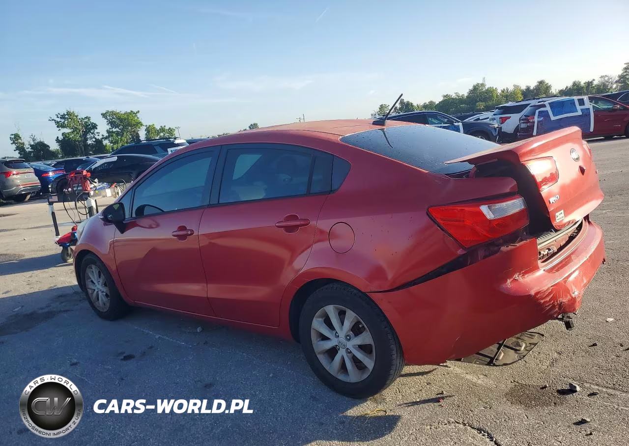 2015 Kia Rio Ex VIN:KNADN4A35F6479781 - 2